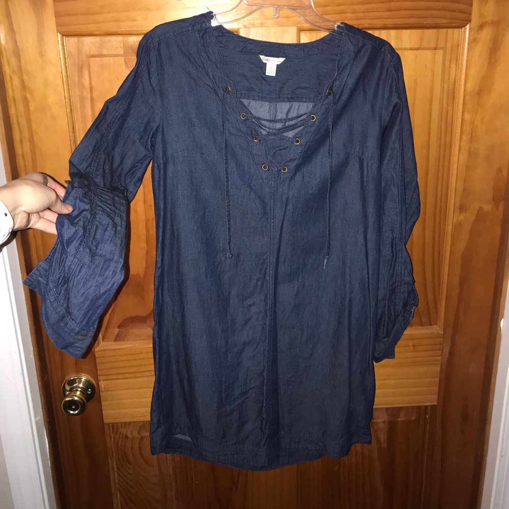 Small Cato Long sleeve Denim Dress